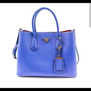 PRADA Saffiano Leather Two Way Tote